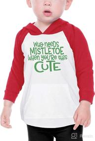 img 3 attached to 🎅 Kids Christmas Shirt: Boy or Girl Christmas Outfit Holiday Hoodie by Bump and Beyond Designs