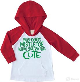 img 4 attached to 🎅 Kids Christmas Shirt: Boy or Girl Christmas Outfit Holiday Hoodie by Bump and Beyond Designs