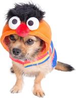 pet krewe medium ernie dog costume - sesame street ernie costume for small, medium, large, and extra large pets - ideal for halloween, christmas, parties, photoshoots, gifts for dog lovers логотип