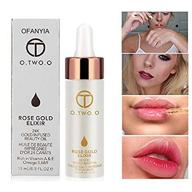24k rose gold elixir skin makeup oil - essential beauty primer for moisturizing face before foundation logo