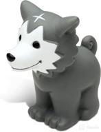 puzzled wolf bath buddy squirter logo
