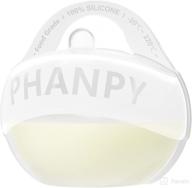 🥑 phanpy silicone manual breast pump: avocado shape milk collector - prevent spills, protect nipples, & save leaked milk logo