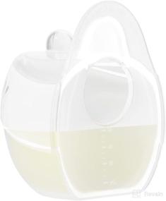 img 3 attached to 🥑 Phanpy Silicone Manual Breast Pump: Avocado Shape Milk Collector - Prevent Spills, Protect Nipples, & Save Leaked Milk