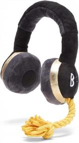 img 4 attached to Durable Dog Rope Toys For Chewers, Teething Puppies & All Sizes Of Dogs - Barkbox In The Zone Headphones
