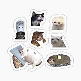 img 3 attached to Crying Cat Meme Pack Sticker