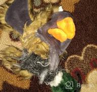 img 1 attached to Wangstar Plush Pet Mallard Duck Dog Toy - 9 Inch Squeaky Chew Toy For Small To Medium Sized Dogs review by Kenyatta Mack