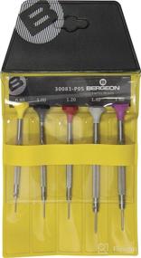 img 1 attached to 🛠️ Bergeon 30081-P05 Swiss Made Stainless Steel Assortment of 5 Screwdrivers: Review, Features, and Pricing