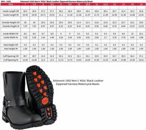 img 2 attached to 🏍️ Mens Motorcycle Xelement Footwear