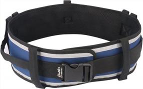 img 4 attached to GUOER Tommhanes Transfer Belts Gait Belt Transfer Gait Belt Multifunctional Nursing Belt One Szie Blue (Blue)