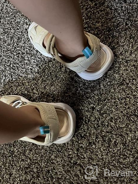 img 1 attached to 👟 HAOLIRA Kids Sport Sandals: Breathable Closed Toe Water Shoes for Kids review by Tingate Skrbec