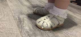 img 7 attached to LONSOEN Toddler Outdoor Leather Sandals Boys' Shoes for Outdoor