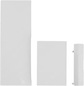 img 4 attached to Set Of 3 Replacement Memory Card Door Slot Cover Lids For Nintendo Wii Repair Accessories - White