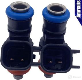 img 3 attached to Amrxuts 2521068 Fuel Injectors 2pcs/lot - Compatible with Polaris ACE570 ACE900 RZR 4 900 RZR 4 XP 900 RZR 900 Crew 570 - Part Number: 0280158258