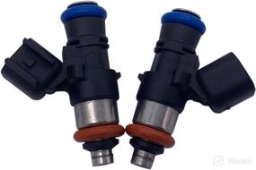 img 4 attached to Amrxuts 2521068 Fuel Injectors 2pcs/lot - Compatible with Polaris ACE570 ACE900 RZR 4 900 RZR 4 XP 900 RZR 900 Crew 570 - Part Number: 0280158258