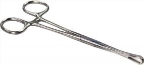 img 2 attached to 6" Non-Slotted Locking Pennington Forceps - HTS 164P6