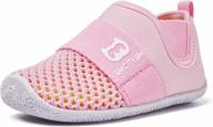 non-slip baby shoes for boys & girls - first walkers 6 to 24 months logo