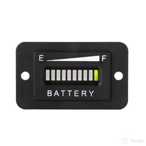 img 4 attached to Runleader 36V LED Battery Capacity Indicator, Battery Charge & Discharge Meter, Ideal for Lead Acid Battery (excluding Trojan), Compatible with Golf Cart Electric Vehicle, Star Car, Stacking Machine, Alternator