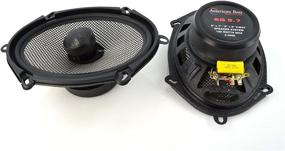 img 2 attached to 🔊 American Bass SQ5.7 - 6x8/5x7 Pair of 2-Way Car Speakers