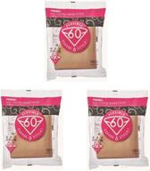 100 count unbleached coffee paper filters logo