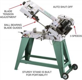 img 1 attached to Powerful And Precise Metal-Cutting With Grizzly G0622 Bandsaw, 4 X 6-Inch