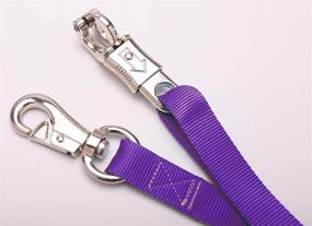 img 1 attached to Adjustable Trailer Pack） Horse Tie，Adjusted Purple