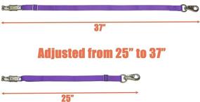 img 3 attached to Adjustable Trailer Pack） Horse Tie，Adjusted Purple