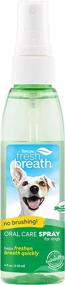 img 4 attached to TropiClean Fresh Breath Oral Care Spray For Pets - Made In USA, 4Oz