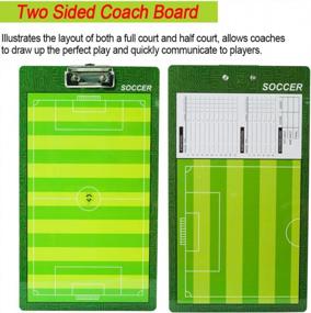 img 3 attached to Boost Your Coach Planning With Shinestone'S Double-Sided Dry Erase Board And Accessories For All Sports