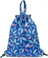 женский рюкзак на шнурке для походов, занятий в спортзале и однодневных поездок - toperin cute bag логотип