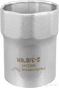 img 2 attached to 🔧 Performance Tool W83241 1/2 Drive Rounded Lock Nut Socket, 2-3/8" for Ford Explorer, Ranger, and Bronco II Automatic Hubs