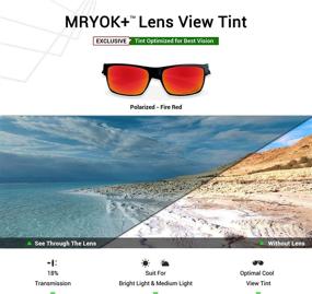 img 1 attached to Mryok Polarized Replacement Lenses Oakley Men's Accessories ~ Sunglasses & Eyewear Accessories