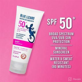 img 3 attached to 👶 Baby Mineral Sunscreen Skin Care by BLUE LIZARD