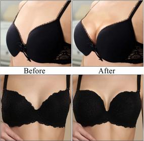 img 3 attached to Nimiah 3 Pairs Silicone Push-Up Breast Enhancers Waterproof Removable Sticky Bra Cups For Bikinis