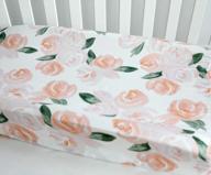baby girls boys crib bedding changing pad cover blush watercolor table pads логотип