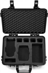 img 4 attached to Waterproof Hard Case For DJI Air 2S Drone, Mavic Air 2 Combo & Accessories - Lekufee
