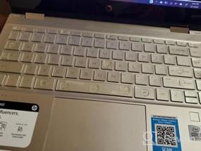 img 6 attached to Защитите свой HP Pavilion X360 и ноутбук с помощью чехла для клавиатуры, совместимого с 14-Dq, 14-Fq, 14-Dk и многим другим!