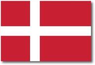 denmark danish magnet decal heavy logo