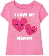 childrens place toddler graphic t shirt apparel & accessories baby girls ~ clothing логотип