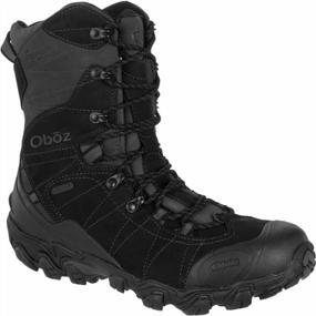 img 3 attached to Insulated Waterproof Hiking Boots For Men: Oboz Bridger 10 B-Dry Technology