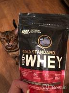 img 1 attached to Optimum Nutrition's Vanilla Ice Cream Gold Standard Whey Protein Powder, 2lb - May Vary in Packaging review by Anand Anand ᠌