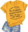 way maker miracle worker t-shirt for women - a promise keeper in the dark logo