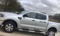 img 1 attached to MaxMate 4" Nerf Bars Compatible With 2019-2023 Ford Ranger Supercrew Cab WB2F42067 Side Step Rails Running Boards review by Brandon Patterson