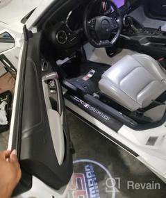 img 5 attached to 2 шт., углеродное волокно, стеклоподъемник, переключатель, отделка для Chevrolet Camaro 2017-2020, аксессуары Keptrim