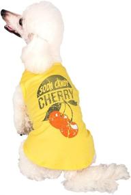 img 3 attached to Shop Blueberry Pet 4 Patterns Dog T-Shirt: Dinosaur, Surfer, or Cherry Pattern