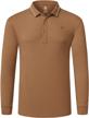 mofiz sleeve collared running t shirt men's clothing logo
