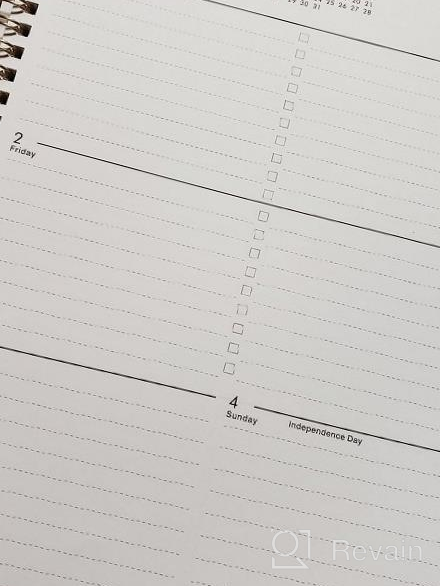 img 1 attached to Floral 2023 Planner: Stay Organized All Year With Weekly/Monthly Layout, To-Do List, Twin-Wire Binding & 8" X 10" Size review by Chad Delgado