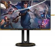 aoc ag275qxl 165hz official tournament compatible gaming monitor - 2560x1440p, blue light filter, flicker-free, anti-glare screen, adaptive sync, hd logo