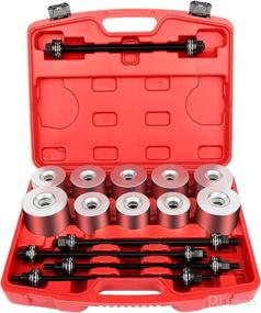 img 3 attached to 🛠️ SCITOO 27PCS Automotive Universal Tools Press and Pull Sleeve Kit: A Comprehensive Bush Bearing Removal Insertion Tool Set