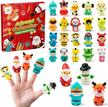 get ready for christmas with vanmor's 2022 finger puppet advent calendar for kids - 24 days of fun animals toys, perfect xmas gifts for boys and girls! logo