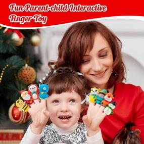 img 2 attached to Приготовьтесь к Рождеству с кукольным адвент-календарем Vanmor'S 2022 для детей - 24 дня веселых игрушек с животными, идеальные рождественские подарки для мальчиков и девочек!